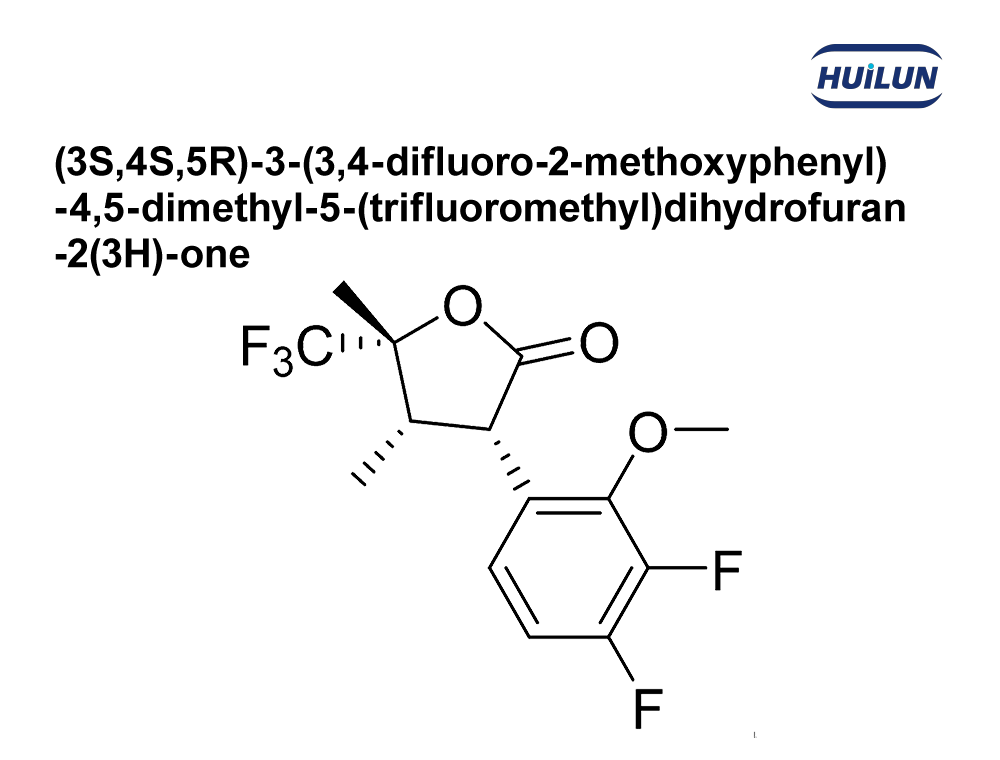 (3S,4S,5R)-3-(3,4-difluoro-2-methoxyphenyl)-4,5-dimethyl-5-(trifluoromethyl)dihydrofuran-2(3H)-one